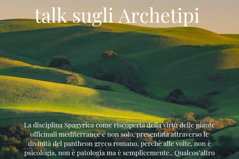 evento sulle erbe medicinali e spagyria